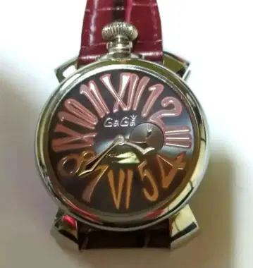 GaGa MILANO 마누아레 손목시계 46mm / 보르도