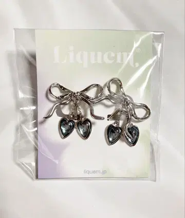 Liquem 리본 블랑 귀찌
