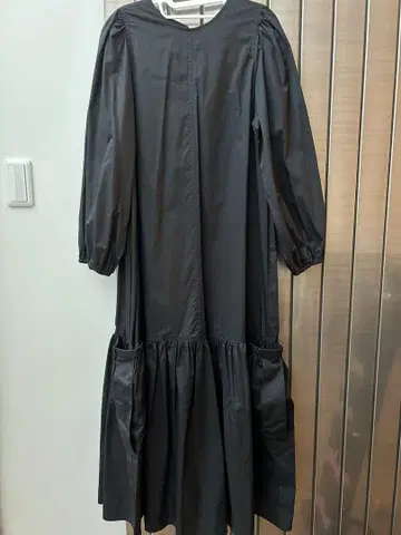 ZARA 블랙 긴팔 플레어 스커트 원피스 XS