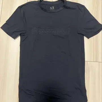 Armani Exchange 블랙 T셔츠 미사용 새상품