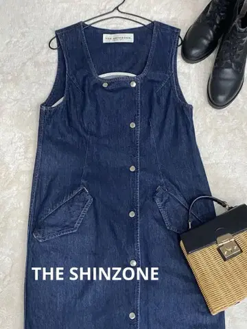 THE SHINZONE 데님 원피스 인디고 36 (M 사이즈)