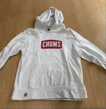 CHUMS 화이트 후드티 M 사이즈