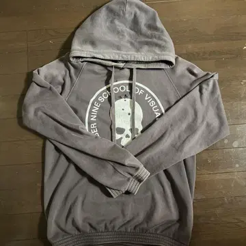 넘버나인 해골 후드티 size 3
