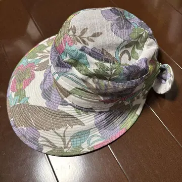 새상품급 BeNet 베넷 꽃무늬 버킷햇 리본 포함 선바이저