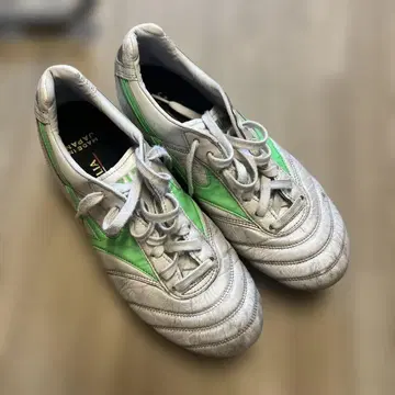 Mizuno Morelia 축구화 그레이/그린