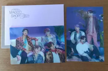 BTS 진심쇼 레터링 포토카드