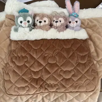 더피앤프렌즈 봉제 인형 포함 담요