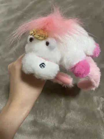 USJ 미니언즈 플러피 유니콘 머리띠