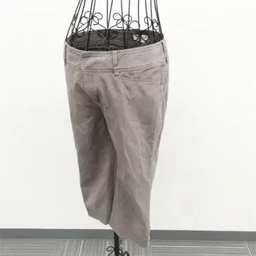 MK 미쉘클랑 테이퍼드 팬츠 M 그레이지 크롭 기장 청순
