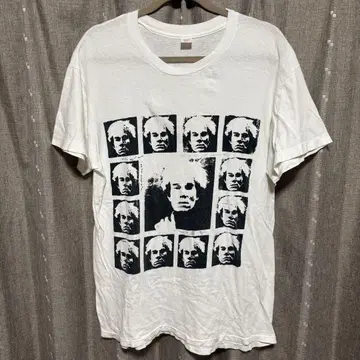 y091305 빈티지 80s Hanes 앤디 워홀 T 셔츠