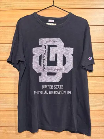 챔피온 트리코 태그 DUFFER 더블 네임 반팔 T셔츠 M