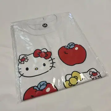 [한국 한정판] 헬로키티 애플 카페 키티 T셔츠 M size