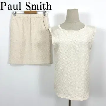 LA6378 폴스미스 스커트 셋업 폴리에스테르 베이지 40