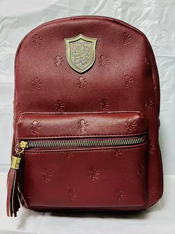 Gryffindor 엠보싱 가공 백팩 빨간색
