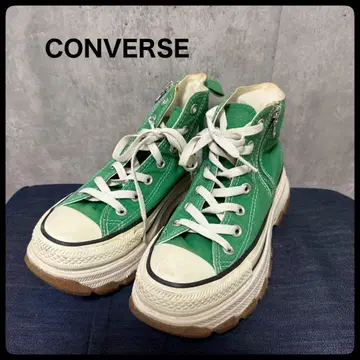 CONVERSE 그린 하이컷 스니커즈
