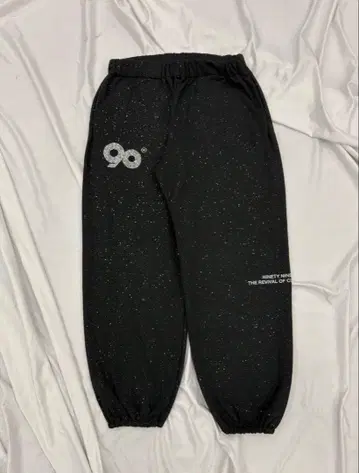 90 Logo Glitter Sweat Pants [ M ]