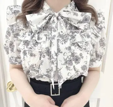evelyn 꽃무늬 프릴 bs