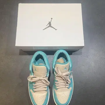 Jordan 스니커즈 파랑/화이트