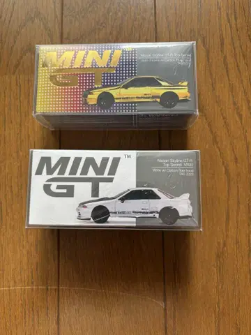 MINIGT 탑시크릿 GT-R RVR32 한정판 2대 세트