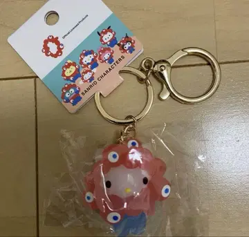 미야쿠미야쿠 산리오 콜라보 클리어 키링 키티