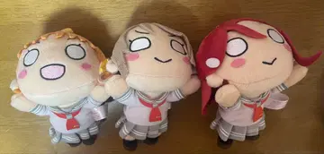 러브 라이브 네소베리 봉제 인형 치카, 요우, 리코 3종 세트
