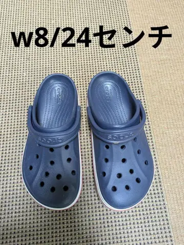 Crocs 네이비 클로그 샌들