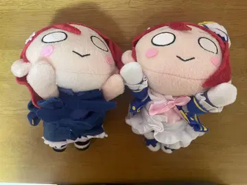 러브 라이브 누워있는 봉제 인형 리코 2점 세트