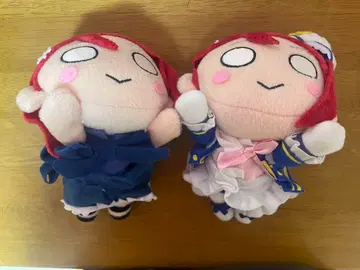 러브 라이브 누워있는 봉제 인형 리코 2점 세트