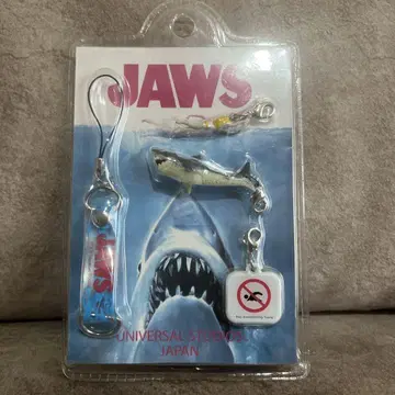JAWS 스트랩 무비 스트랩 USJ 레어 한정판 핸드폰 스트랩
