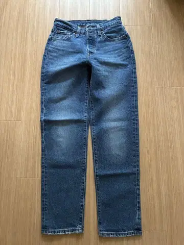 새상품 리바이스 501 블루 스트레이트 데님
