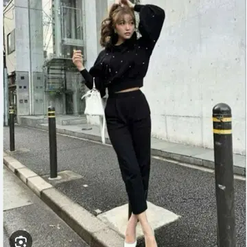sheller 셰리에 셋업 비쥬 후드티 트레이닝복 팬츠