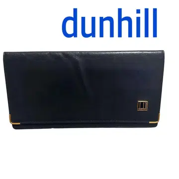 dunhill 블랙 가죽 지갑