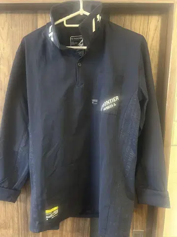 I'Z FRONTIER 피케 셔츠 L 네이비