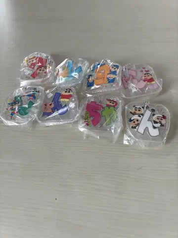 짱구는 못말려(크레용 신짱) 캡슐 토이 8개 세트