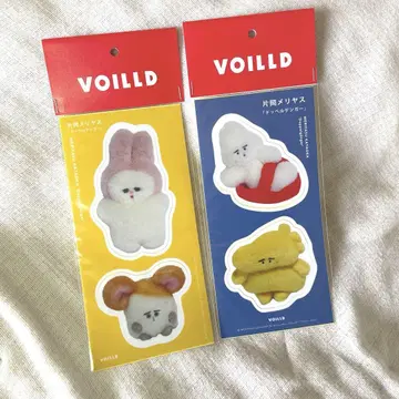 카타오카 메리야스 스티커 VOILLD 도펠갱어 레어 2종 세트