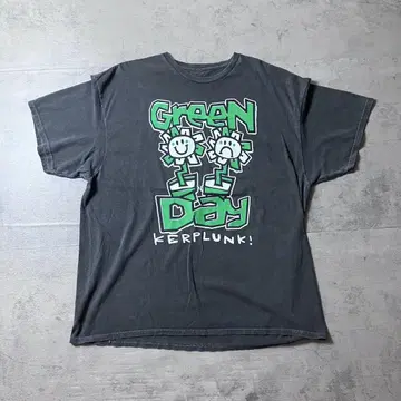 Green Day 그린 데이 'Kerplunk!' 밴드 티셔츠 M