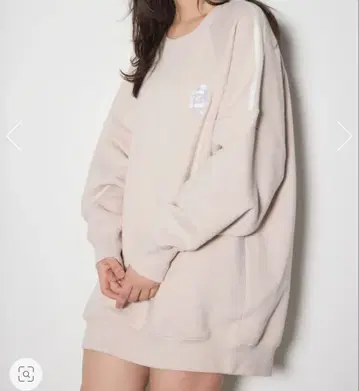 rienda 래글런 맨투맨 미니 원피스 리엔다