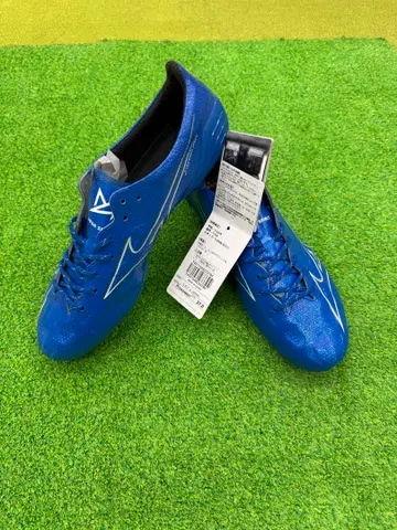 미즈노 알파 JAPAN 레이저 블루 x 화이트 x 골드