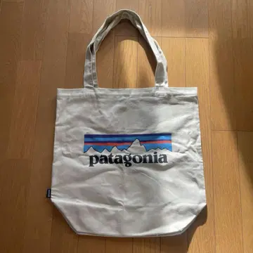 patagonia 토트백 아이보리 캔버스 원단