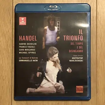 헨델 시간과 깨달음의 승리 Blu-ray 오라토리오