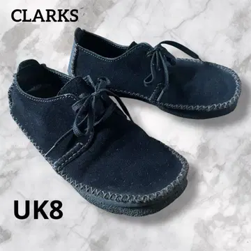 Clarks 클락스 위버 WEAVER UK8 블랙 스웨이드