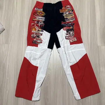 doublet A.I. PATCHES EMBROIDERED PANTS