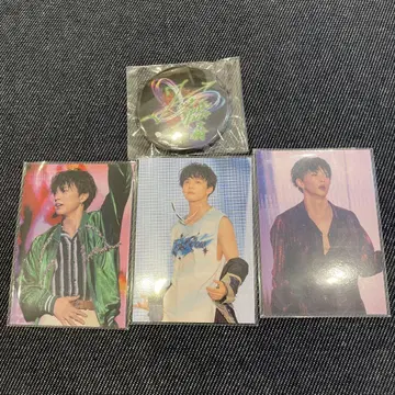 FANTASTICS 사토 타이키 콜라보 카페 굿즈 포토 카드 캔 배지