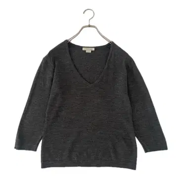 새상품급 JOHN SMEDLEY 존스메들리 워셔블 V넥 울 니트