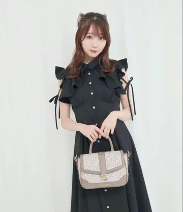 rosemuse 로제뮤 flare shirt dress 롱 원피스