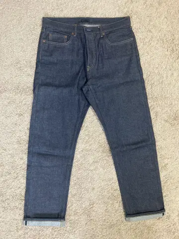 유니클로 레귤러핏 청바지 네이비 34(86.5cm)