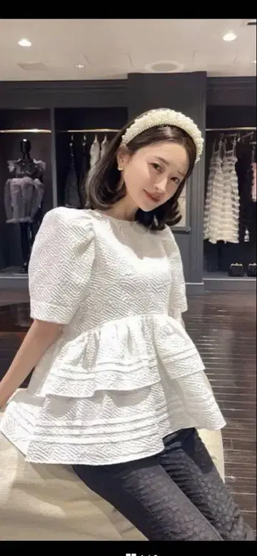 bibiy FIORE PUFF BLOUSE