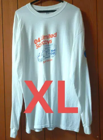 04 Limited Sazabys 롱T 화이트 XL 포리미