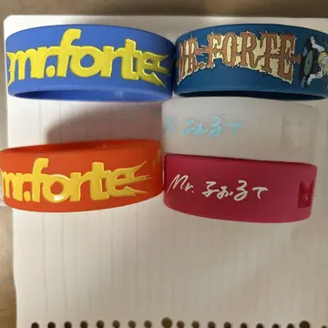 Mr.forte 러버 밴드 세트 컬러풀