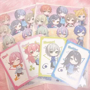 *프로세카 타워 레코드 콜라보 카페 클리어 파일 엽서*